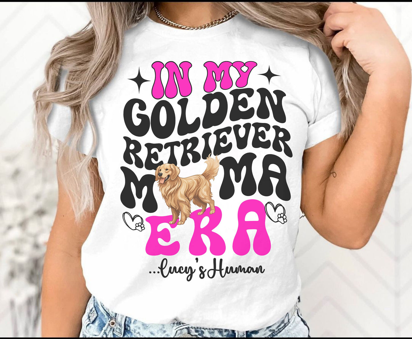 Golden Retriever dog Trendy mom dog dad shirt dog lover 
 gifts Personalized Unisex Winter Summer crewneck for dog mama Golden retriever sweatshirt tshirt and hoodie