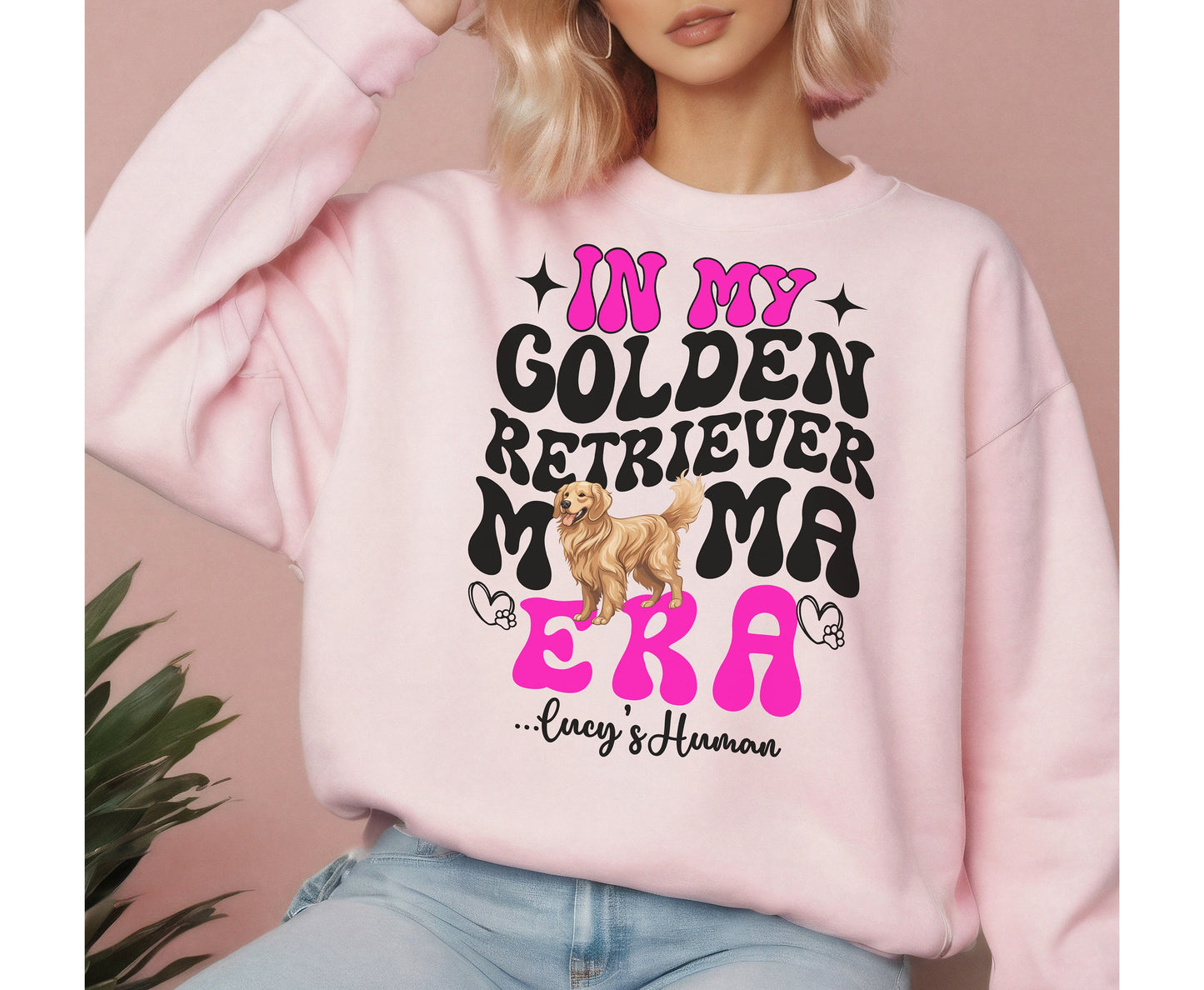 Golden Retriever dog Trendy mom dog dad shirt dog lover 
 gifts Personalized Unisex Winter Summer crewneck for dog mama Golden retriever sweatshirt tshirt and hoodie