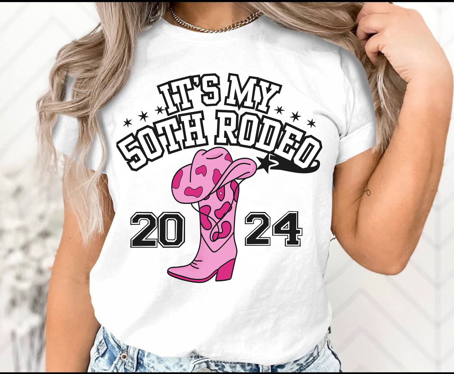 50th birthday western themed shirt for men women
50Th Birthday Last Rodeo Shirt for men women unisex 50th birthday tshirt