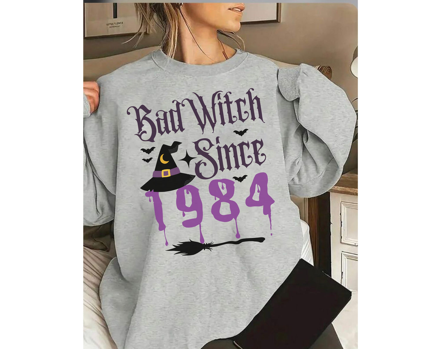 Witch themed 30th 40th Birthday Shirt for men women Unisex Bad Witch Shirt