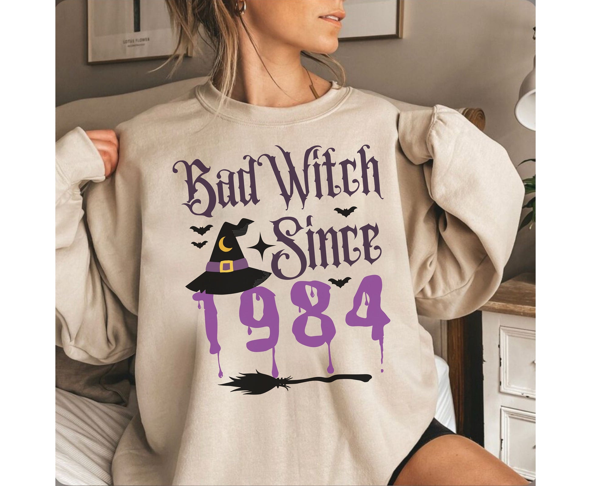 Witch themed 30th 40th Birthday Shirt for men women Unisex Bad Witch Shirt