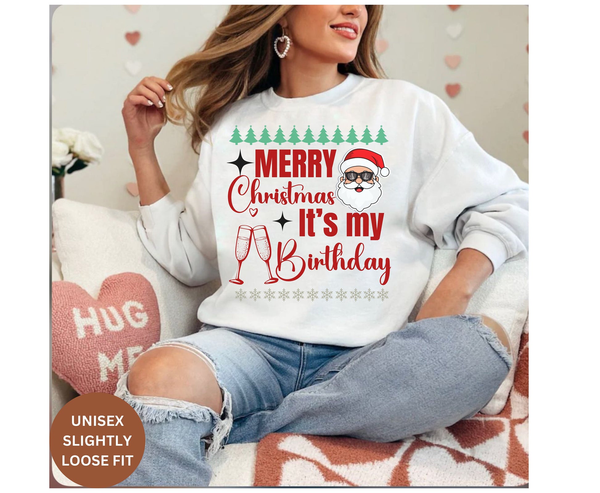 Christmas Birthday Shirt for men women