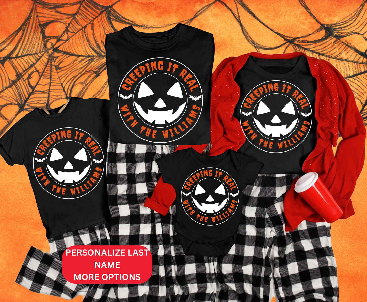 Personalized Family Matching Halloween Shirt