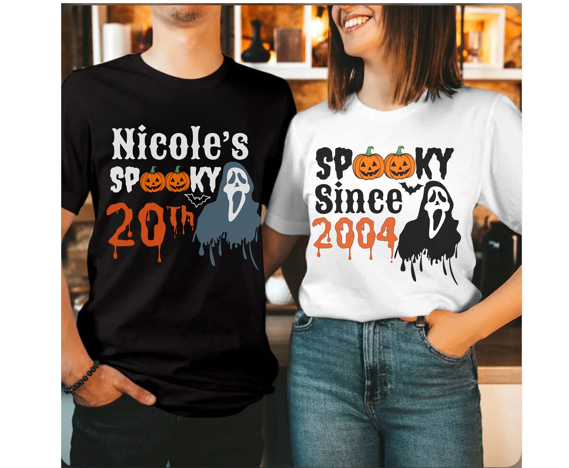 20th Halloween Birthday Shirt gift for men women Unisex Halloween Jumper BIRTHDAY gifts for her and him