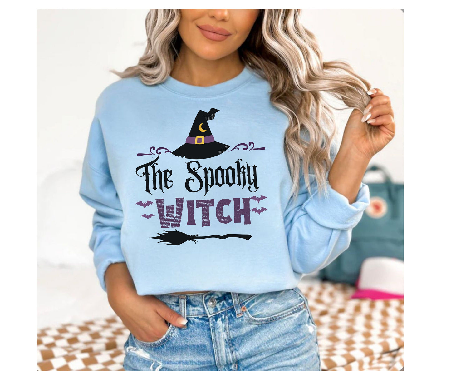 Spooky Witch Halloween Shirt for men women, Spooky Halloween with gifts for him her Halloween Witch Shirts Halloween Witch Sweatshirt Hoodie