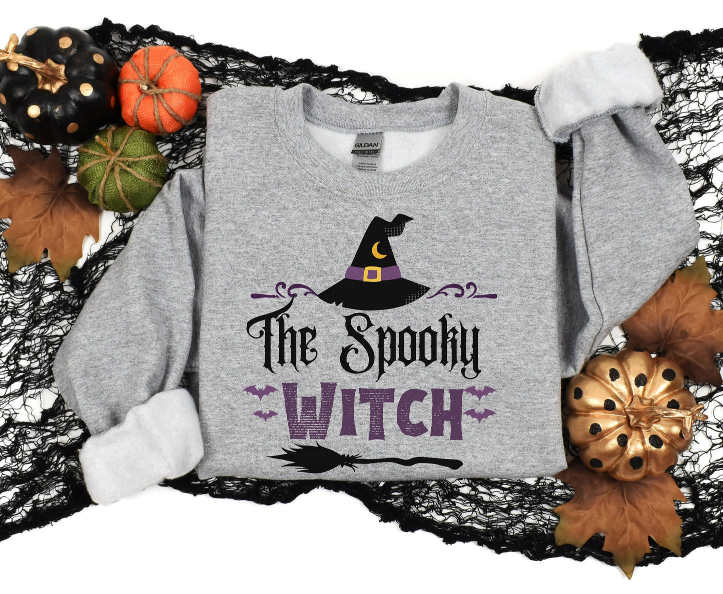 Spooky Witch Halloween Shirt for men women, Spooky Halloween with gifts for him her Halloween Witch Shirts Halloween Witch Sweatshirt Hoodie