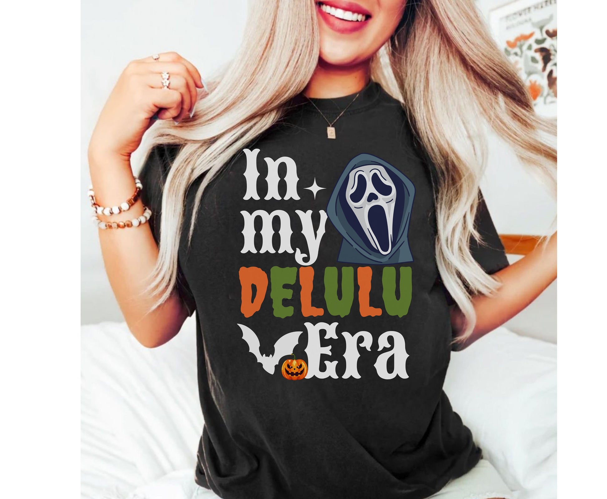 In my Delulu Era Shirt Halloween  gift for men women