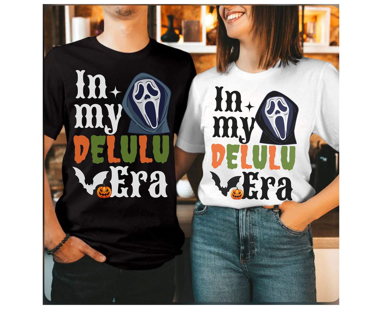 In my Delulu Era Shirt Halloween  gift for men women