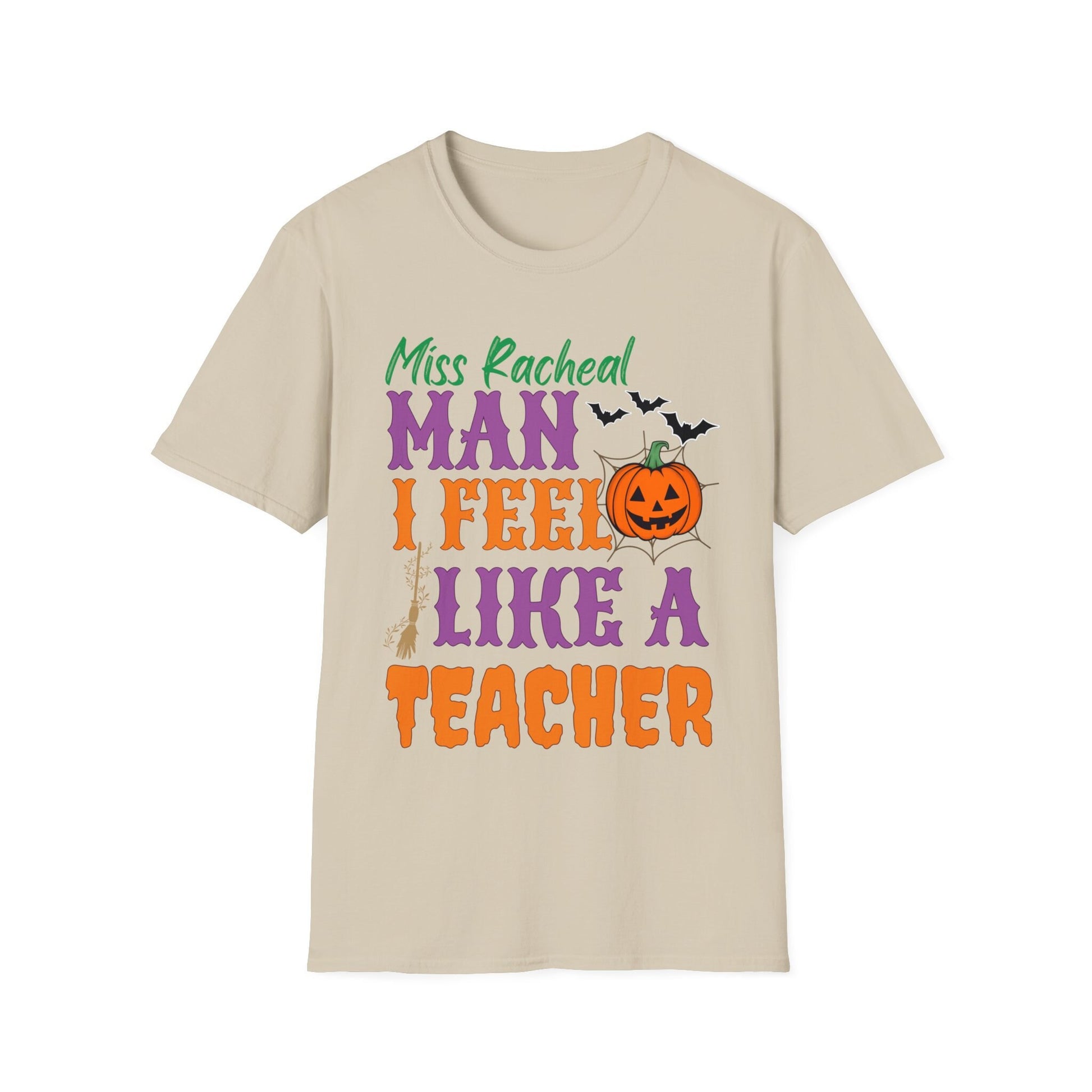 CUSTOM HALLOWEEN TEACHER Shirt Man I Feel Like a Teacher Ghoul Spooky Trendy Teacher Halloween Tee Shirts Sweatshirt for men women him her