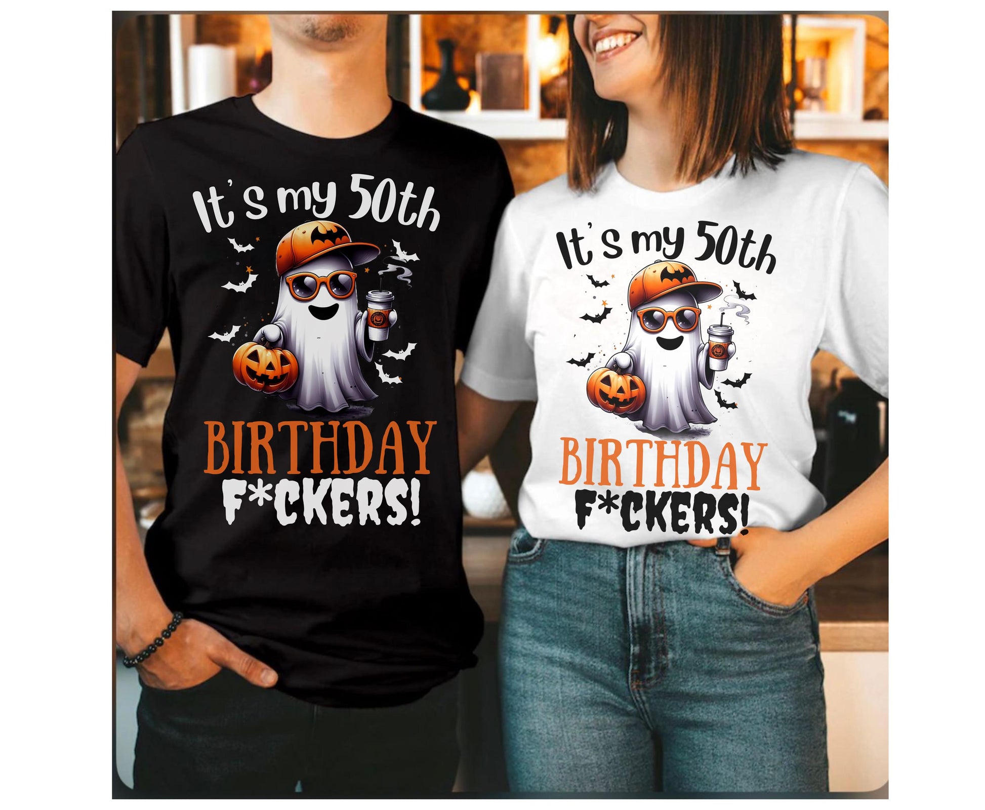 Witch themed 1974 50th Birthday Shirt for men women Unisex Bad Witch Shirt