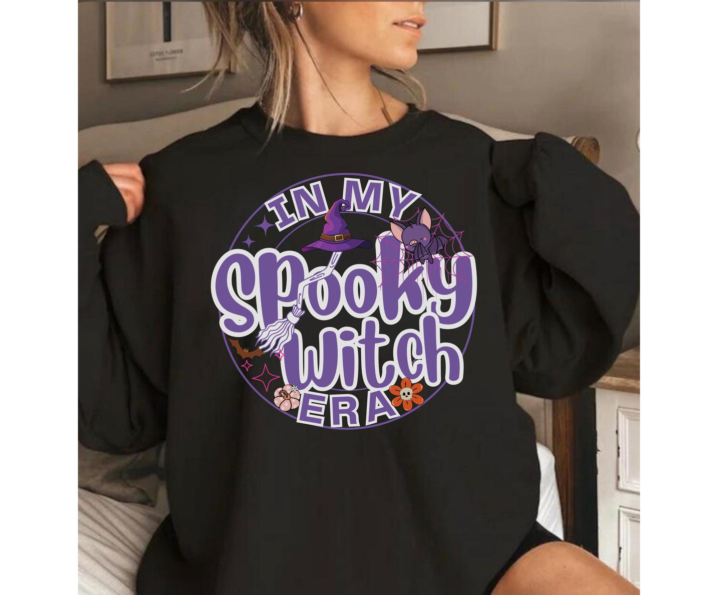 Spooky Witch Era Halloween Shirt for Men Women - Witch Themed Tops and Gifts