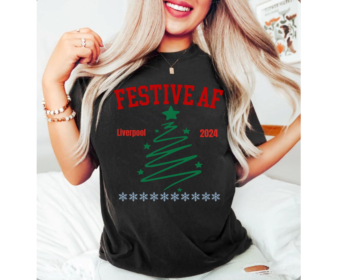 Custom Location Christmas Winter Crewneck tshirt sweatshirt for men women