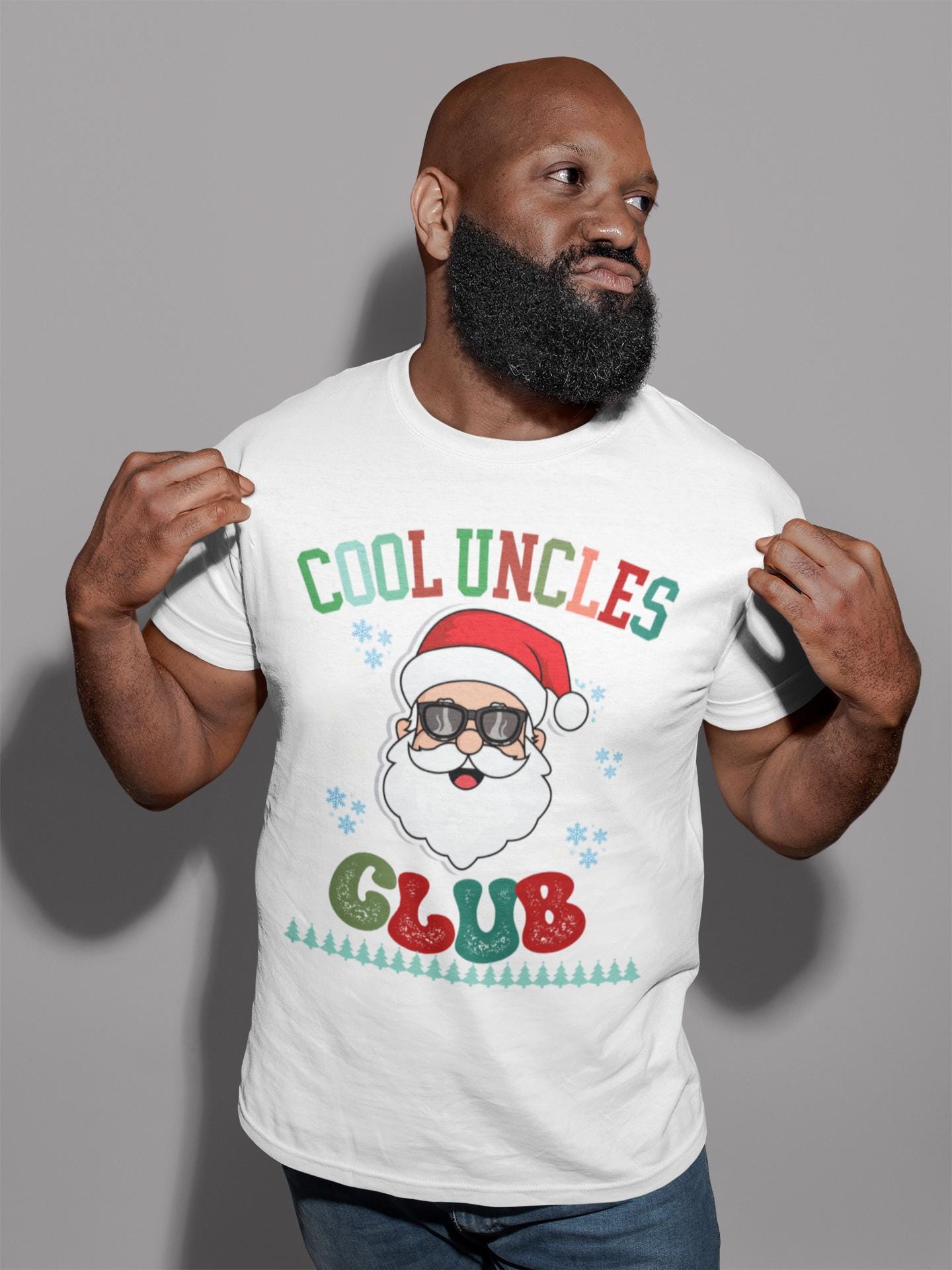 Uncle Christmas Tshirt Sweatshirt Cool Uncles Club Xmas Gift Hoodie