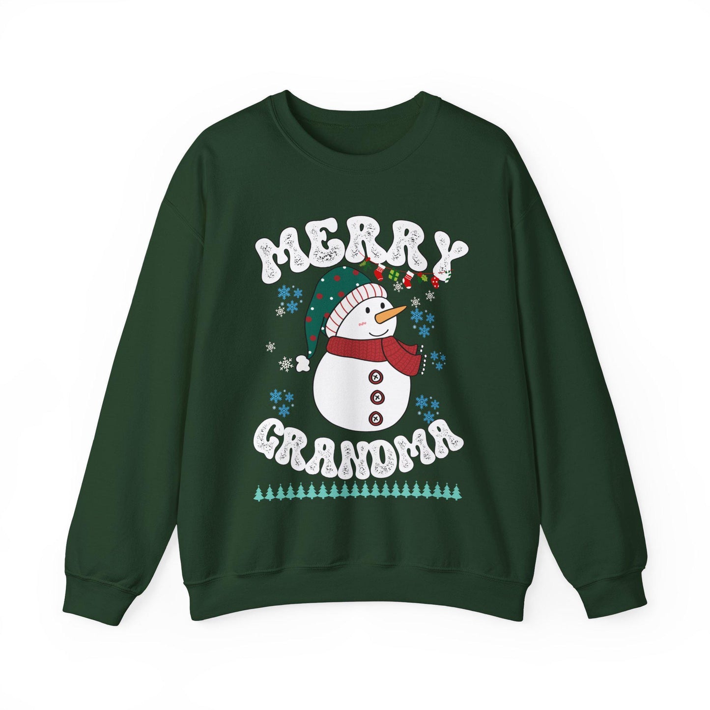 Merry Grandma Club Christmas Shirt gift for grand ma Crewneck Winter Sweatshirt Hoodie