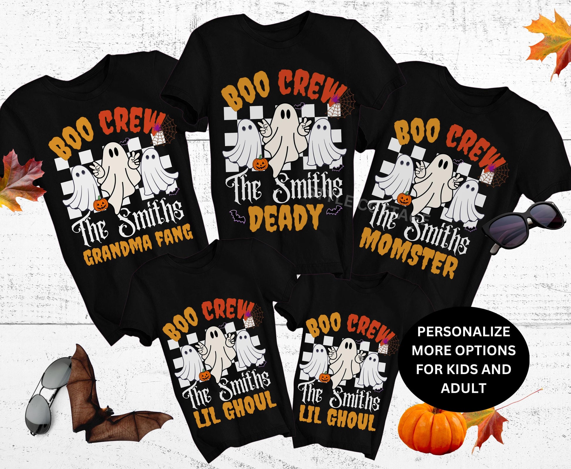 Custom Family Matching Halloween Shirt for men women boy girl