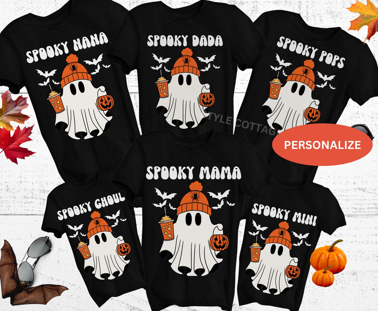 Spooky family matching Halloween shirt Pumpkin Shirt