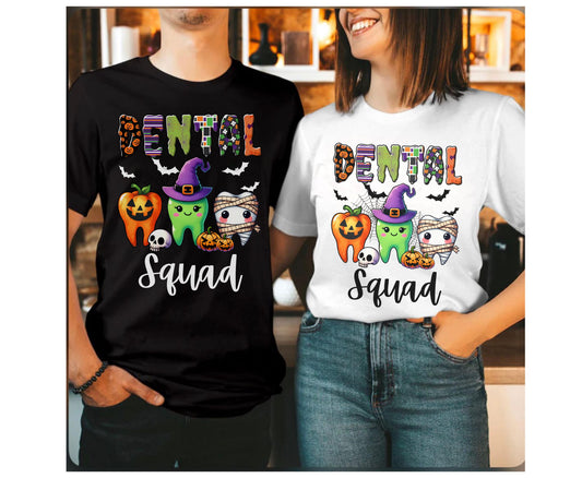 Dental Squad Halloween Matching Shirt for men women