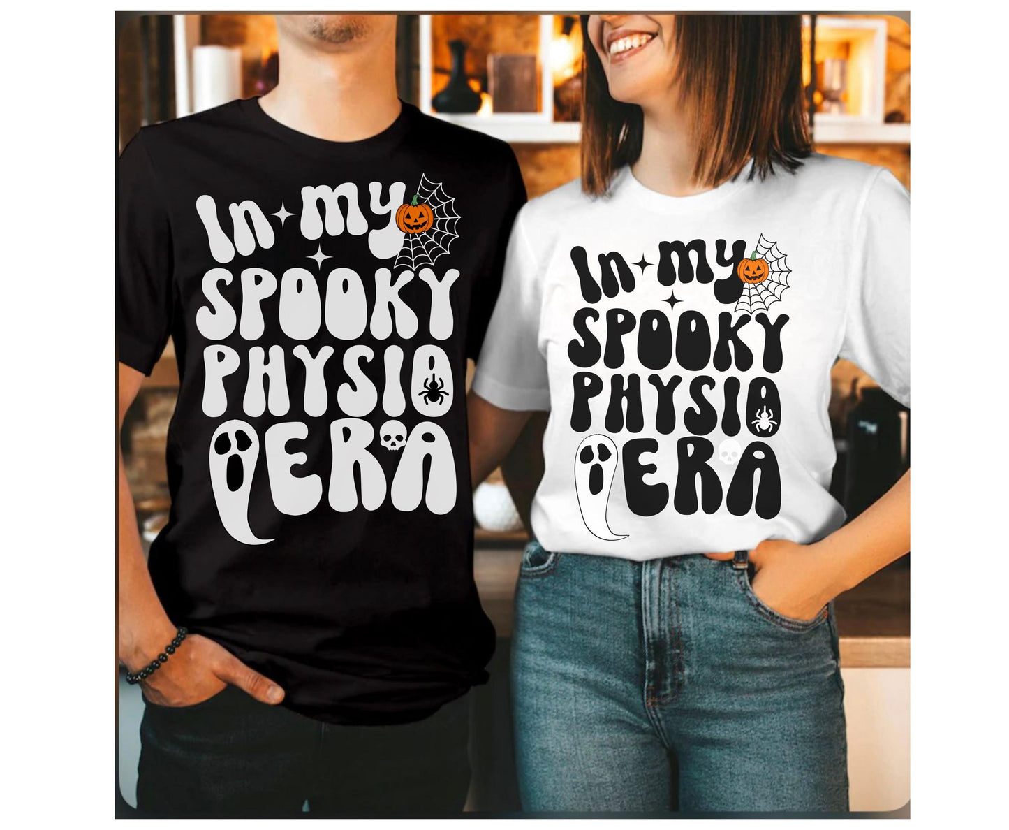 In Spooky Physio Era Halloween Shirt, Physical Therapy Shirt Physical Therapist T Shirt Physio Birthday gift, Physiotherapist Halloween gift