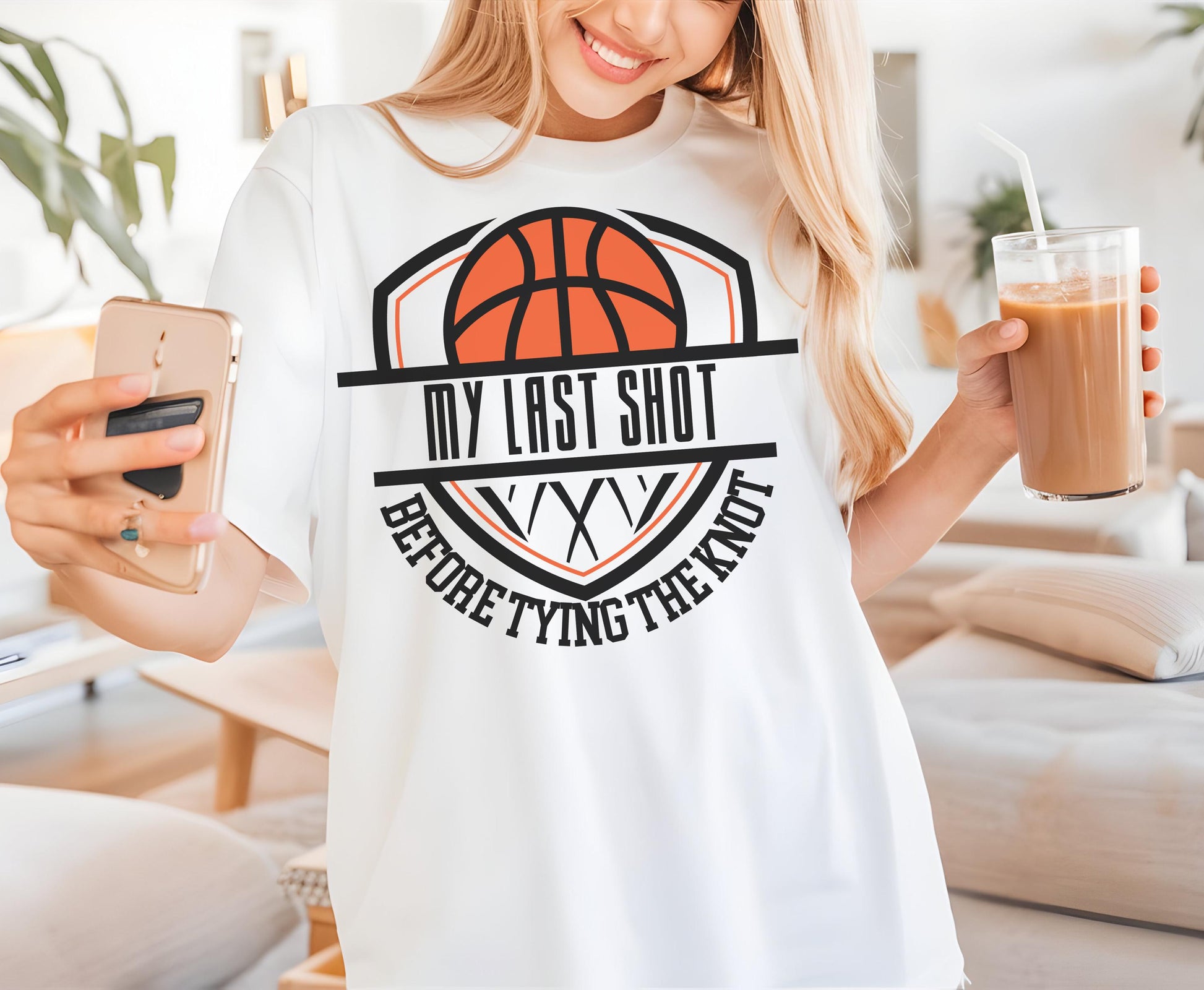 Basket ball themed hen party shirt for men women Bachelorette shirt for bride bridesmaid