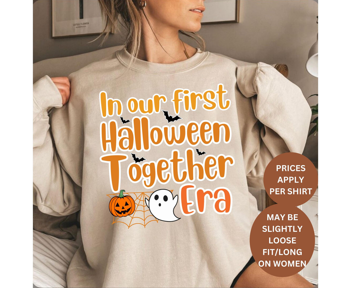 First Halloween Family matching couple matching shirt for him her family halloween gift Spooky gifts for her him 1st baby hallowewen