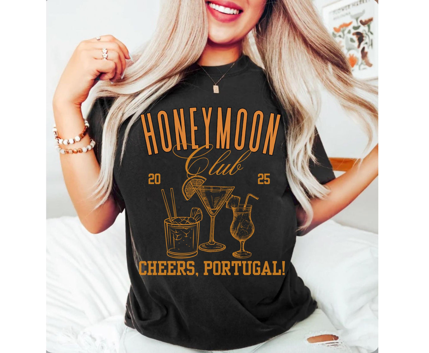 Custom Couple Honeymoon Club T shirt Sweatshirt Honeymoon Club Hoodie for Men Women Trendy Vacation shirt Gifts for Wife Husband Bride Groom