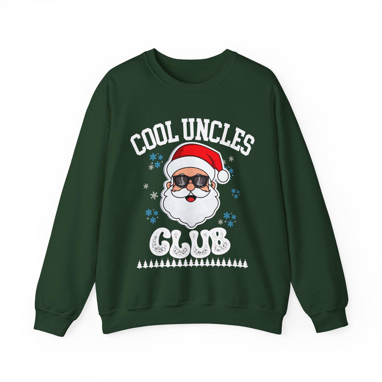 Cool Uncle&#39;s Club Christmas Shirt gift for Uncle Crewneck Winter Sweatshirt Hoodie