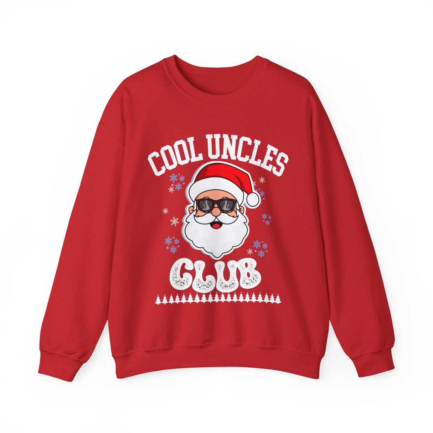 Cool Uncle&#39;s Club Christmas Shirt gift for Uncle Crewneck Winter Sweatshirt Hoodie