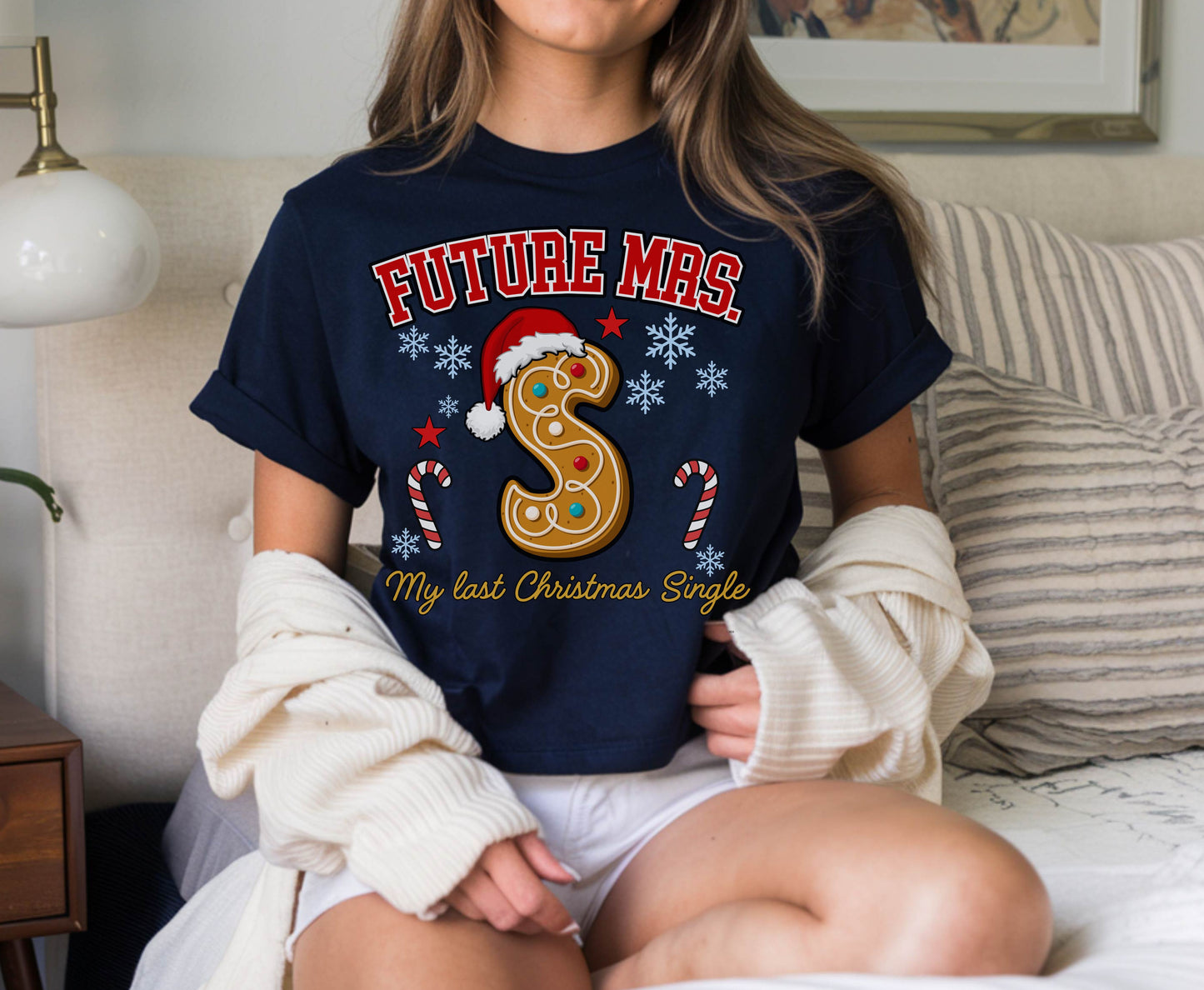 Last Christmas Single Personalized Bride to be Tee Sweatshirt
