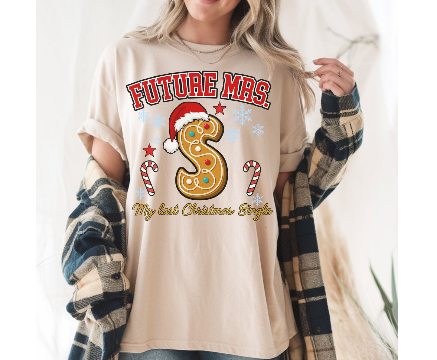 Last Christmas Single Personalized Bride to be Tee Sweatshirt