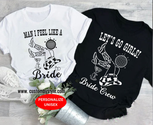 Hen Do Western Junggesellinnenabschied Shirt - Last Rodeo Cowgirl Brautpullover