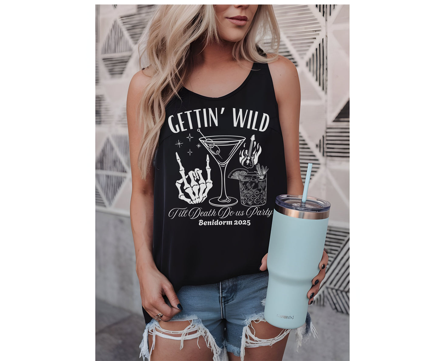 Custom Rock N Roll Bachelorette Shirts Tank Tops