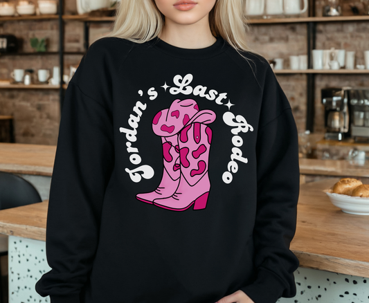 Custom Last Rodeo Unisex Sweatshirt Tshirt